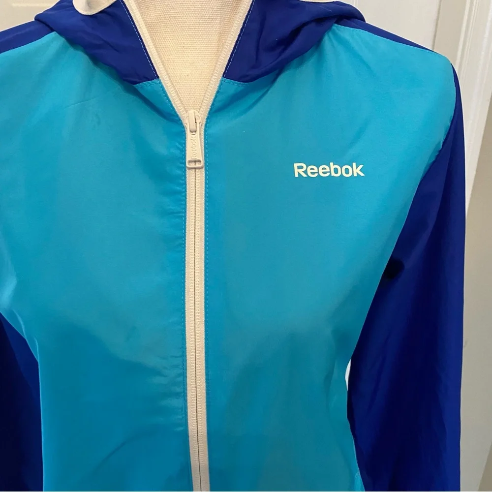 Reebok windbreaker with hood